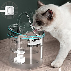 Acheter Universal Distributeur de chaton eau de fontaine de chat distributeur statique transparent boisson de boisson capteur de distribution automatique d'éleveur | Fournitures d'arrosage d'alimentation de chat