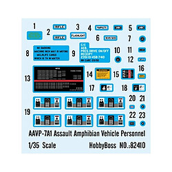 Hobby Boss Maquette Véhicule Aavp-7a1 Assault Amphibian Vehicle Personnel