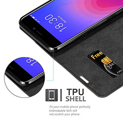 Cadorabo Coque MEIZU M6 Etui en Brun pas cher