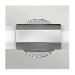 Elstead Lighting Applique murale Salle de bains Hinkley Acier,verre dépoli opale Chrome poli