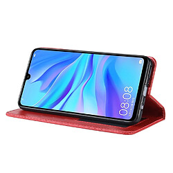 Avis Wewoo Housse Coque Étui en cuir à boucle magnétique avec rétro pour Crazy Horse Texture horizontale Galaxy M30avec support et fentes cartes et cadre photo Rouge