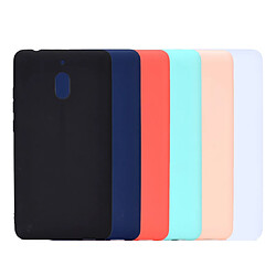 Wewoo Coque Souple Pour Nokia 2.1 Candy Color TPU Case Bleu pas cher