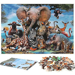 Acheter Universal Copoz Animal World Puzzle Puzzle Unique Shape Puzzle Puzzles Adultes Enfants Jouets Cadeaux