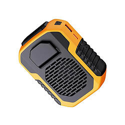 Avis Ventilateur De Cou Portable Avec Sangle Réglable (Orange)