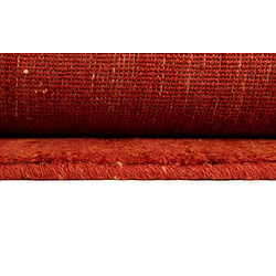 Avis Vidal Tapis de laine 202x154 rouge Gabbeh