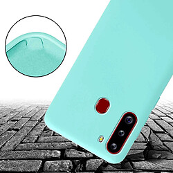 Cadorabo Etui Samsung Galaxy A21 Coque en Turquoise pas cher