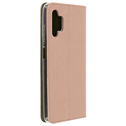 Avizar Étui Samsung A32 5G Housse Folio Porte-carte Fonction Support Rose gold