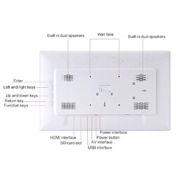 Yonis Cadre Photo Digital LED + 4 Go pas cher