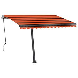 Avis Maison Chic Auvent automatique | Store banne extérieur | Marquise sur pied 350x250 cm Orange/marron -MN87006