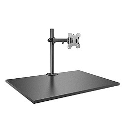 Lindy 40657 support d'écran plat pour bureau 71,1 cm (28") Pince Noir