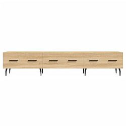 Acheter vidaXL Meuble TV chêne sonoma 150x36x30 cm bois d'ingénierie