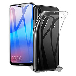 Htdmobiles Coque silicone gel fine pour Huawei P30 Lite + film ecran - TPU TRANSPARENT