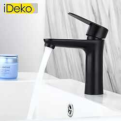 iDeko® Robinet de lavabo de haut qualité famille moderne en laiton céramique mélangeur robinet salle de bain