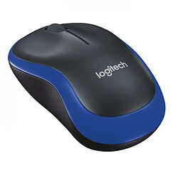 Souris LOGITECH - souris sans fil optique - M185 Bleu