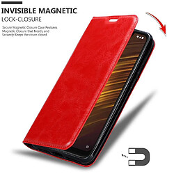 Avis Cadorabo Coque Xiaomi Pocophone F1 Etui en Rouge