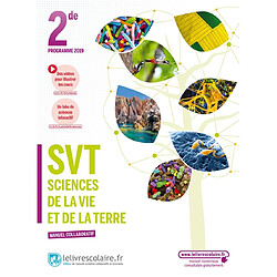 SVT, sciences de la vie et de la terre 2de : programme 2019