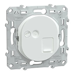 prise rj45 - catégorie 6 - stp - blanc - schneider electric s320476