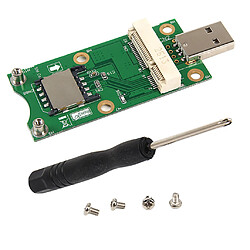 Interface Mini PCI-E PCI Vers USB avec Carte SIM pour Module 3G 4G pas cher