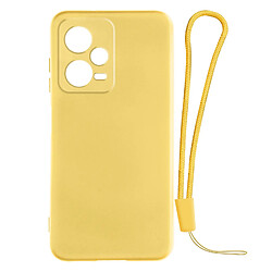 Avizar Coque Jaune pour Xiaomi Redmi Note 12 Pro et Redmi Note 12 Pro Plus