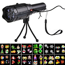 Avis Universal Lumière de projecteur de Noël LED lumière de fête de Noël de paysage de jardin laser mobile(Le noir)