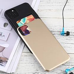 Acheter Wewoo Coque Rigide Boitier avec étui TPU + PC pour iPhone 11 Pro SKY SLIDE BUTE fente carte doré