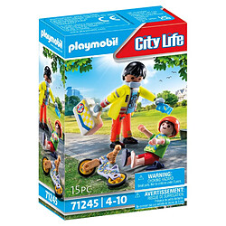 Playmobil® 71245 Secouriste avec blessé City life