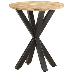 vidaXL Table d'appoint 48x48x56 cm Bois de manguier massif