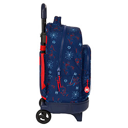 Avis Spiderman Cartable à roulettes Spider-Man Neon Blue marine 33 X 45 X 22 cm