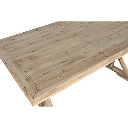 Avis Pegane Table à manger, table de repas en bois coloris naturel - longueur 200 x profondeur 100 x Hauteur 80 cm