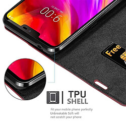 Avis Cadorabo Coque LG G7 ThinQ / FIT / ONE Etui en Rouge