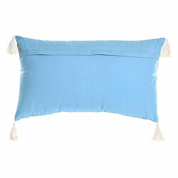 Avis Coussin DKD Home Decor 60 x 15 x 35 cm Bleu Blanc