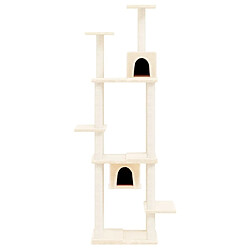 Avis Arbre à chat avec griffoirs,niche pour chat en sisal Crème 176 cm -MN25819