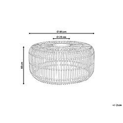 Avis Beliani Table basse RANDAZZO Bois clair