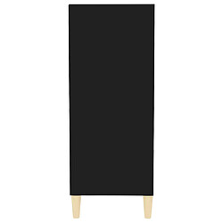 Acheter vidaXL Buffet noir 57x35x90 cm bois d'ingénierie