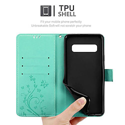 Cadorabo Coque Samsung Galaxy S10 PLUS Etui en Turquoise pas cher