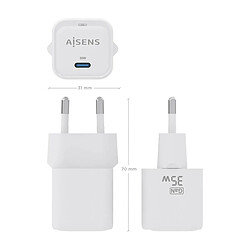 Acheter Chargeur mural Aisens ASCH-35W1P022-W Blanc 35 W (1 Unité)