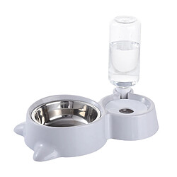 Universal Animaux de compagnie Chiens et chats Double bol d'eau potable Éleveur Conteneur Distributeur Chiens et chats Boisson Produits pour animaux de compagnie de qualité | Nourriture pour chiens