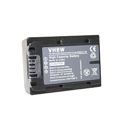 vhbw BATTERIE 500mAh (7.2V) pour caméscopes Sony GDR-CX105E, HDR-CX106, HDR-CX106E, HDR-CX505, HDR-CX505E, HDR-CX520 comme NP-FH40, NP-FH50.