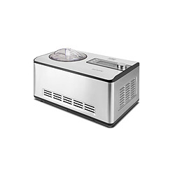 CASO 3298 Turbine à glaces - 2L - 180W - Inox - LCD - Pour pro