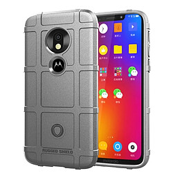 Wewoo Coque TPU antichoc à couverture totale pour Motorola Moto G7 Play (Gris)