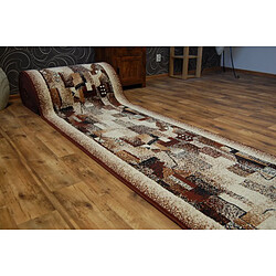 Avis RUGSX TAPIS DE COULOIR BCF IMPRESJA beige 90 cm 90x230 cm