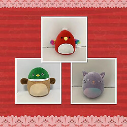 Avis Universal 25cm Parrot en peluche jouet kawaii mignon moelleux en peluche animal animal oreiller de poupée d'anniversaire pour enfants