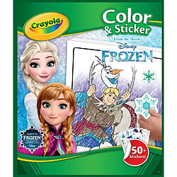 Goliath Crayola - Album de coloriage et autocollants la Reine des Neiges 2 - Disney