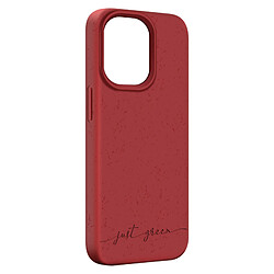 BIGBEN Coque iPhone 13 Pro Natura Rouge - Eco-conçue Just Green