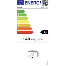 Écran Videowall Philips X-Line Videowa 55" Full HD 60 Hz