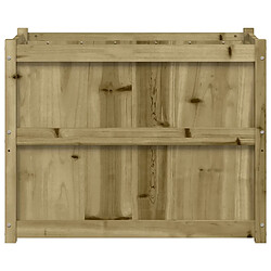 Acheter vidaXL Jardinière 90x50x70 cm bois de pin imprégné