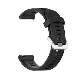 Bracelet de remplacement compatible pour Garmin Forerunner 245/245M Breathing Surface Noir