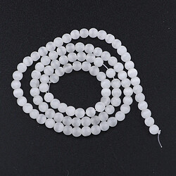 Chaîne De Perles D'espacement Lâche D'opale De Pierre Gemme Naturelle Pour Les Bijoux 4mm 92pcs pas cher