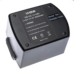 vhbw Li-Ion Batterie 3000mAh (14.4V) pour outils Hilti SF 14-A, SFC14-A, SFH140A, SID 14-A, SIW14-A comme B14/3.3.