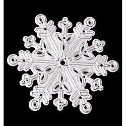 Avis Wewoo Noël Flocon De Neige En Métal Coupe Moule Scrapbook Maison Album Timbre Papier Carte Gaufrage